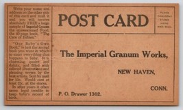 The Imperial Granum Works New Haven CT Adv Postcard W30 - £3.88 GBP