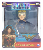 Metals Die Cast Wonder Woman DC 4&quot; Figure M289 General Antiope Age 14+ Toy New - £11.10 GBP