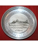 Vintage S.S. ARGENTINA Ocean Liner Aluminum SIGG SIGAL Hand Hammered Dish - $370.49 MXN