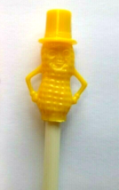 Peanut Vintage Yellow Drinking Straw 1950s Planters Peanuts Mid Century Promo - £8.87 GBP