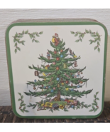 SPODE CHRISTMAS TREE COASTER SET OF 6  INV19 - $25.02 CAD