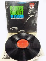 Robert Goulet In Person Live Vinyl Lp Album VG+/VG+ Columbia CS888 In Shrink - £6.32 GBP