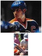 Wayne Gretzky signed Edmonton Oilers 8x10 photo COA exact proof autographed - £276.11 GBP