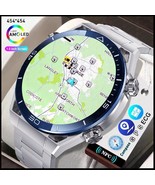 2023 New NFC ECG+PPG Bluetooth Call Smartwatch GPS Tracker Motion Bracel... - £33.04 GBP+