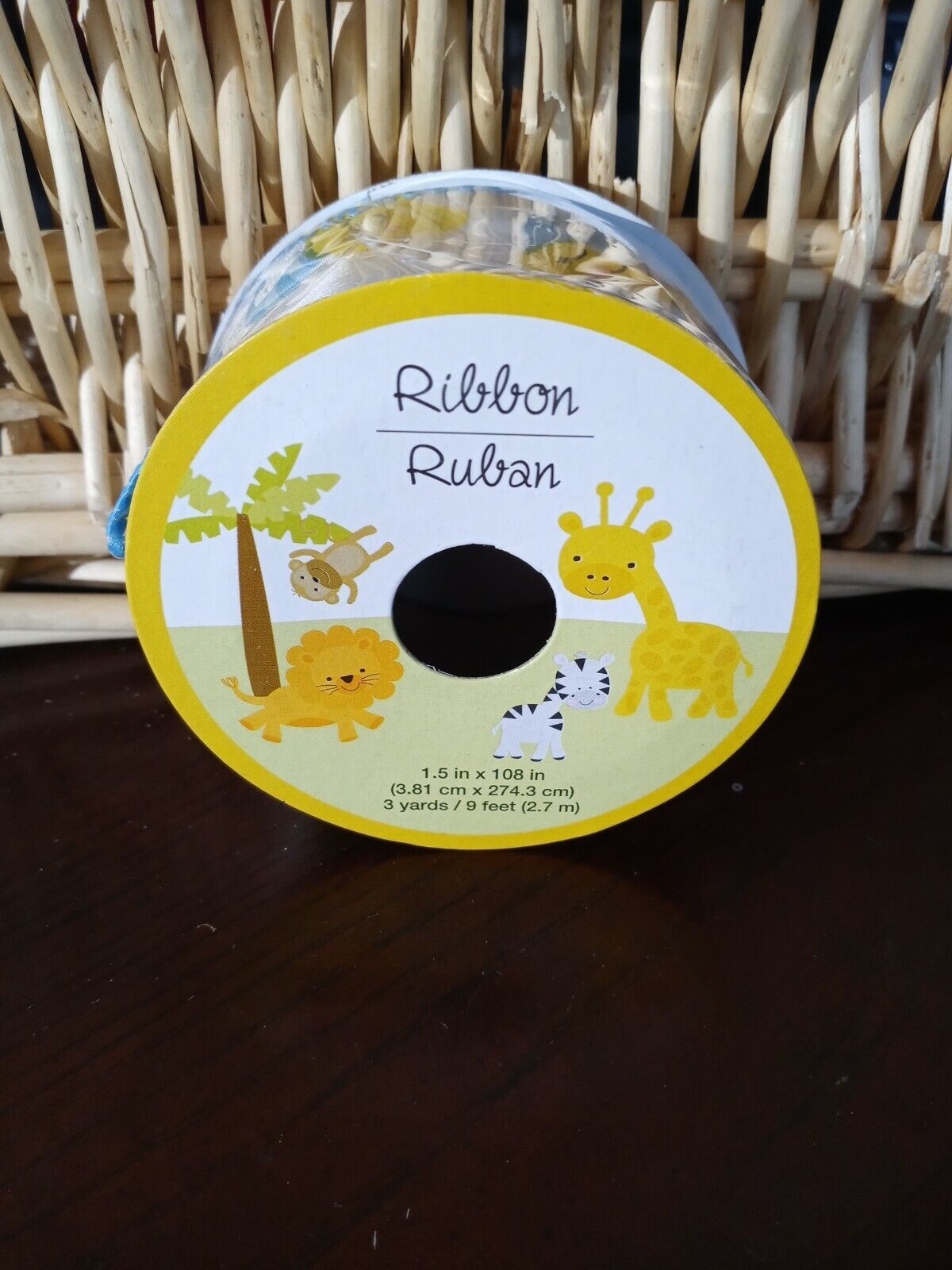 Ribbon 1.5 In 108 In. Blue - $10.77