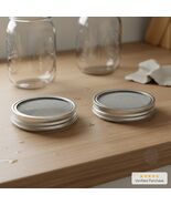 2 Pack Stainless Steel Sprouting Lids for Wide Mouth Mason Jars, 82mm/3.... - $14.61 CAD