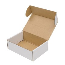 50X Corrugated Paper Boxes 6X4X2 &quot; Mailing Packing Shipping Box White Ou... - £40.01 GBP