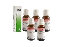 Dr.Reckeweg Germany R38 Affections of The Abdomen Right Side Biotherapeu... - £22.93 GBP
