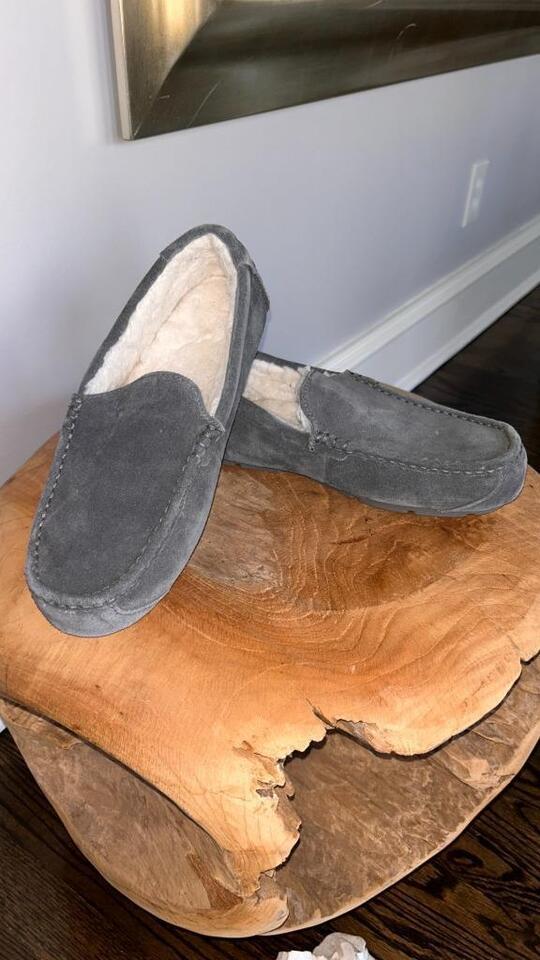 Primary image for KOOLABURRA BY UGG Tipton Men's Gray Suede Slippers 1105893 10 US
