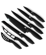 Lux Decor Collection 7 Piece Kitchen Knife Set  - $61.72 CAD
