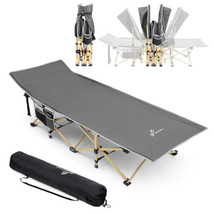 Sportneer Camping Cot: 1200D Double Layer Oxford Foldable Camping Cots f... - $179.96