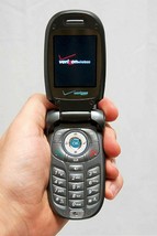 LG VX8300 Verizon Wireless Cell Flip Phone BLACK 28mb Camera Bluetooth Grade C - £14.19 GBP