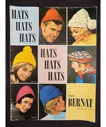 BERNAT HATS HATS HATS KNITTING PATTERN BOOK No. 165 30 Patterns - $147.56 MXN