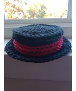  Handmade Crochet Snowman Hat Coasters Set of 7 - $22.00