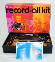 Bell &amp; Howell Record-All Kit 294-kb ~ Portable Cassette Player Recorder ... - £23.59 GBP