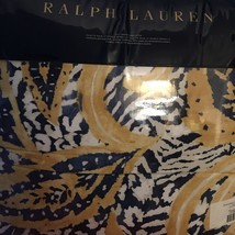 Ralph Lauren PARROT CAY RHYLEE BL YEL WHT PAISLEY 9pc F/Q  COMF QN SHEET... - £697.54 GBP