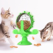 Interactive Spinning Windmill Cat Toy With Self-Feeding Feature - £13.41 GBP+