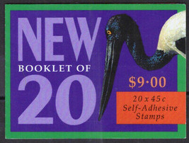 ZAYIX Australia 1539i MNH Booklet Pane (see note) self-adhesive birds 071423S176 - $20.00