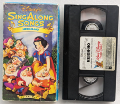Disneys Sing Along Songs Snow White: Heigh-Ho (VHS, 1987) - £8.63 GBP