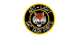 4&quot; air force strategic air command task force arc light sticker decal usa made - £21.54 GBP