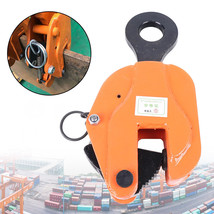 3T/6600Lbs Vertical Hanging Steel Plate Lifting Clamp Heavy Duty Steel S... - $90.99