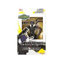 Bandai Anime Heroes - Digimon - Japanese Anime Beelzemon 6.5&quot; Action Figure - £18.29 GBP