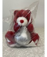 Hershey&#39;s Kiss Red Bear Plush 8&quot; Talking Singing Animal New Sealed Instr... - £15.38 GBP