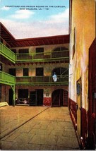 Courtyard &amp; Prison Rooms Cabildo New Orleans LA Louisiana Postcard - £7.86 GBP