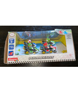 MarioKart Pull &amp; Speed - Toy Race Cars - Mario, Luigi, Toad &amp; Yoshi GoKa... - £19.24 GBP