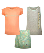 Champion Girls Size 18 Mo T-Shirt Short 3 Piece Set Summer Tee Cotton Pe... - €12,65 EUR