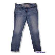 Torrid Boyfriend Straight Vintage Stretch Raw Hem Blue Jeans - Size 14R - £24.29 GBP
