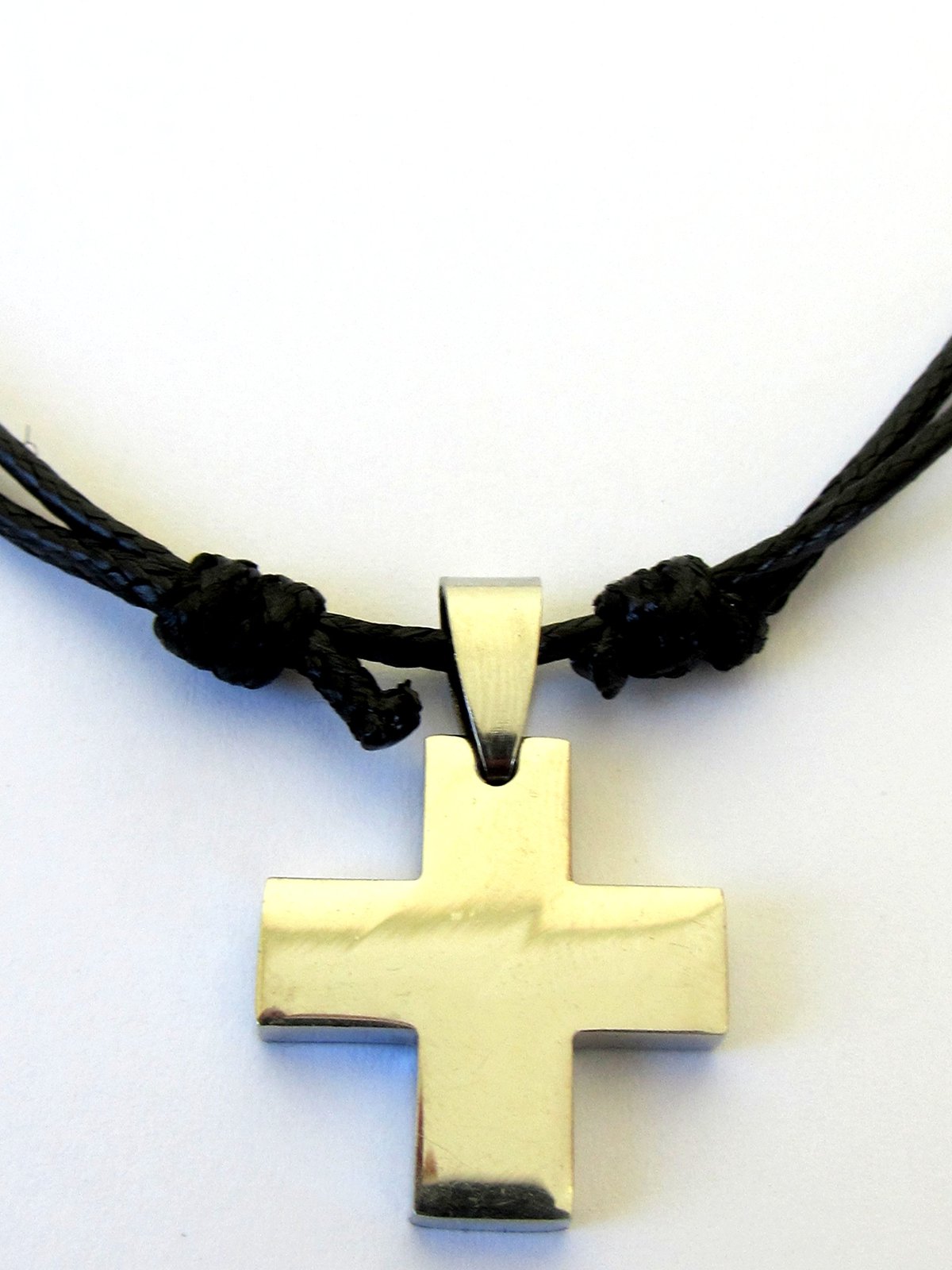 Christian Orthodox Greek Religious Pendant Necklace with Metal Stainless Stee...