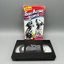 Disney&#39;s Sing Along Songs &quot;101 Dalmatians: Pongo &amp; Perdita&quot; VHS Tape - £7.90 GBP