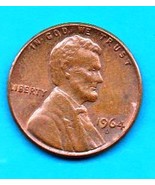 1964 D Lincoln Memorial Penny - Circulated - About XF - $0.01