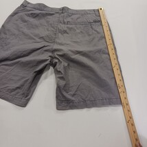 Columbia XM4598 Men's Gray Cotton Flat Front Shorts Size 34 (34W×10L) image 11