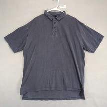 Vtg Orvis Surfwashed Men&#39;s XL Navy Cotton Polo Shirt, Coastal Preppy Beachy - £14.95 GBP