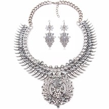 Ztech New Hot Boho Vintage Collar Necklace Jewelry Sets 2019 Fashion Multilayer  - $26.74