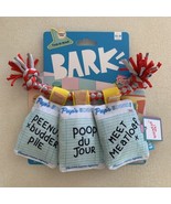 BARK Pet&#39;s Diner Order Up Pup Toy Great for Tug O War For Dogs XS-M - £7.69 GBP