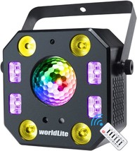 Stage Lights Dj Lights, Worldlite Led Effect Light 5 In 1 With Magic Bal... - £88.59 GBP