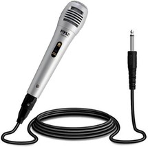 Pyle PDMIK1 Wired Dynamic Unidirectional Handheld Microphone w/ Pop Filter - $4.49