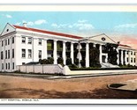 City Hospital Building Mobile AL Alabama UNP Unused WB Postcard V12 - £3.85 GBP