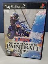 Sony Playstation 2 PS2 NPPL Championship Paintball 2009 Black Label Complete - £3.90 GBP