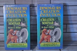 VHS:Dinosaurs/Evolution Creation Seminar by Dr. Kent. E. Hovind Part 1  ... - £12.46 GBP