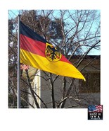 GERMAN Federal COAT OF ARMS GERMANY EAGLE 3x5 ft SuperPoly FLAG Banner*U... - $23.81 CAD