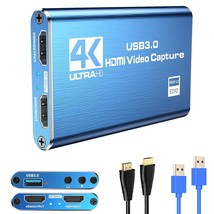 4K Audio Video Capture Card,Usb 3.0 Hdmi Video Capture Device,Video Capture Card - £45.55 GBP