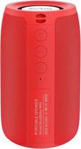Bluetooth Speaker,MusiBaby Bluetooth Speakers,Outdoor,, Red, M68 - £32.16 GBP