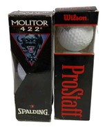 3 Spalding Molitor 422 &amp; 3 Prostaff 1 Golf Balls Total (6) Old Stock - $251.98 MXN