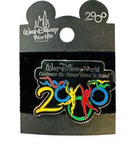 RARE Vintage Walt Disney World Year 2000 Commemorative Trading Pin New O... - $11.40