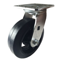 6&quot; X 2&quot; Heavy Duty &quot;Rubber On Cast Iron&quot; Caster - Swivel - $49.99