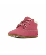 Timberland TB09680R661 Infant&#39;s Crib Bootie with Hat Fuchsia Rose 2 M US - $1,172.57 MXN